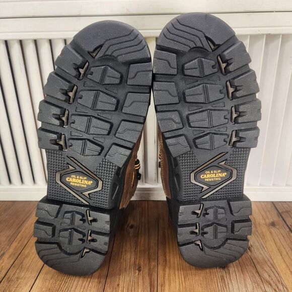 Carolina CA4552 Waterproof Composite Toe 4x4 Hiker Work Boots Mens Sz 8 EE Wide - Picture 8 of 11